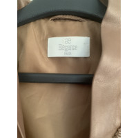 Elegance Paris Jacket/Coat Leather in Taupe