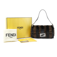 Fendi Baguette Bag in Pelliccia
