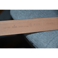 Fendi Belt Leather in Gold