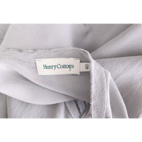 Henry Cotton's Top Silk in Grey