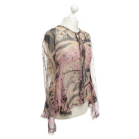 Emilio Pucci Silk blouse with patterns