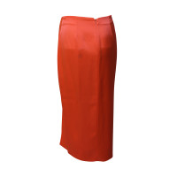 David Koma Skirt Silk in Orange