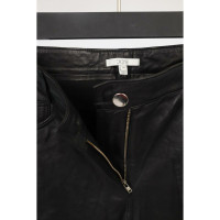 Dagmar Trousers Leather in Black