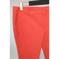 Emporio Armani Trousers Cotton in Orange