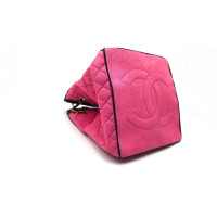 Chanel Shopper aus Canvas in Rosa / Pink