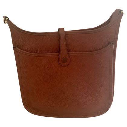 Hermès Evelyne PM 29 Leather in Brown