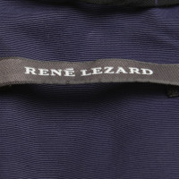 René Lezard Coat in purple