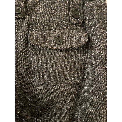 Ferre Hose aus Wolle in Grau