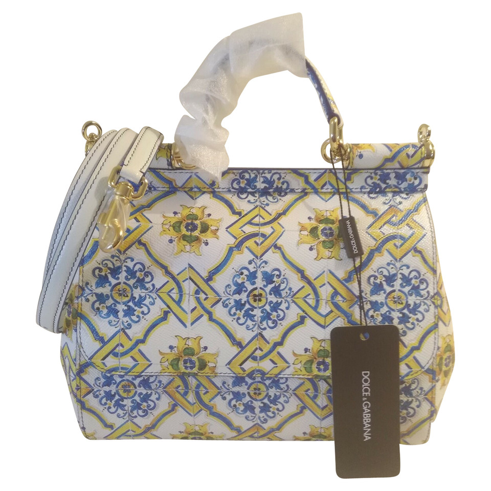 Dolce & Gabbana Sicily Bag Leather