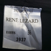 René Lezard Kleid in Schwarz