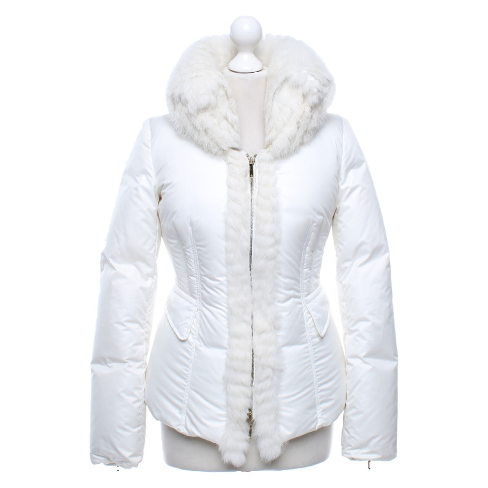 Roberto Cavalli Daunenjacke, weiss, xs