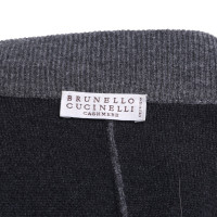 Brunello Cucinelli Cardigan in grigio