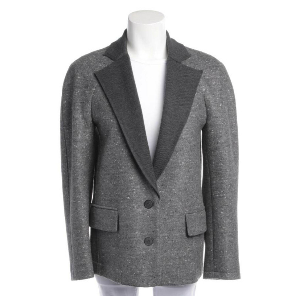 Alexander Wang Jacke/Mantel aus Wolle in Grau