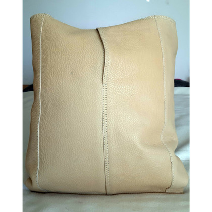Jil Sander Tote bag Leather in Cream