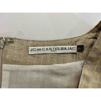 Jc De Castelbajac Dress Cotton in Gold