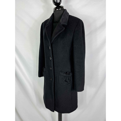 Rocco Barocco Jacket/Coat Wool in Black