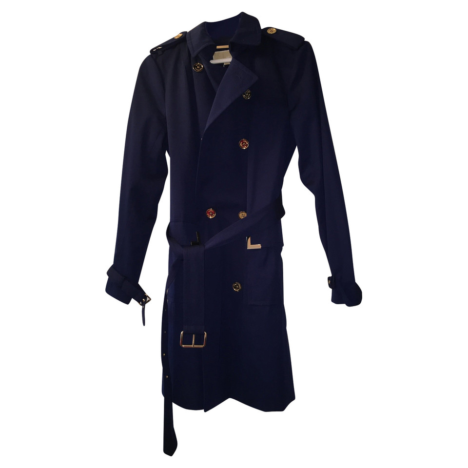 Michael Kors cappotto blu scuro