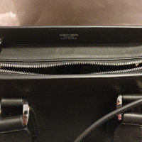 Giorgio Armani Handtasche aus Leder in Schwarz