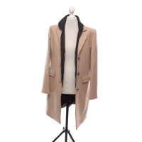 Fay Giacca/Cappotto in Lana in Beige