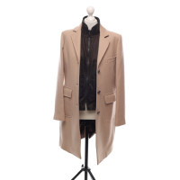 Fay Giacca/Cappotto in Lana in Beige
