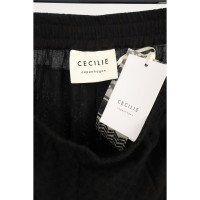 Cecilie Copenhagen Paire de Pantalon en Coton en Noir