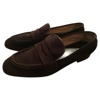 Tod's Loafer in Braun aus Velours