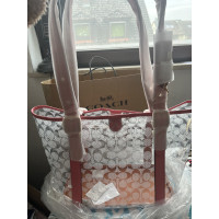 Coach Tote Bag aus Canvas in Rosa / Pink