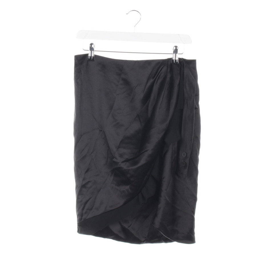 Balenciaga Skirt Silk in Black
