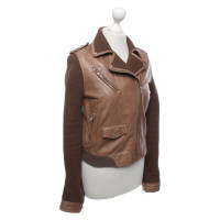 Paul & Joe Jacket/Coat Leather in Brown