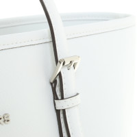 Michael Kors "Jet Set Travel Tote" in white