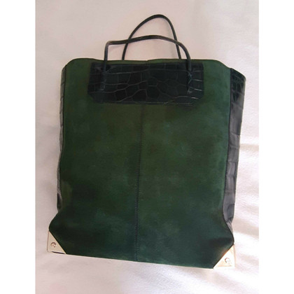 Alexander Wang Tote Bag aus Wildleder in Grün