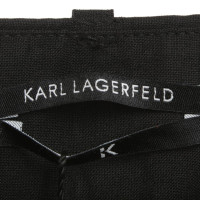 Karl Lagerfeld Hose in Schwarz