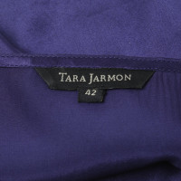 Tara Jarmon Satin top in purple