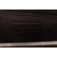 Chanel Grand  Shopping Tote aus Leder in Braun