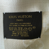 Louis Vuitton Monogram Tuch aus Seide in Beige