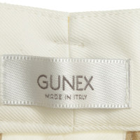 Gunex Pleated pants in white