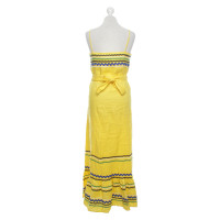 Lisa Marie Fernandez Dress Linen in Yellow