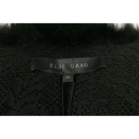 Elie Saab Veste/Manteau en Fourrure en Noir