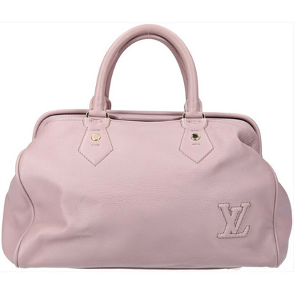 Louis Vuitton Handtas Leer in Roze