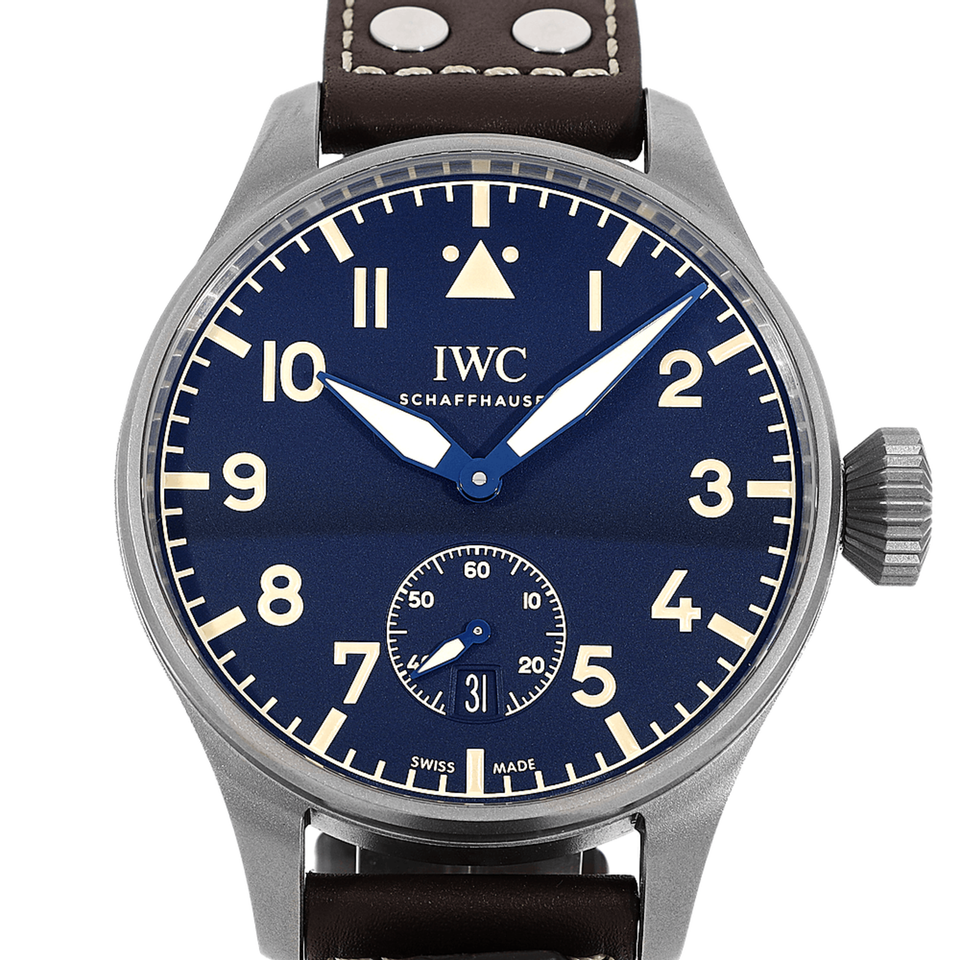 Iwc Big Pilot aus Leder