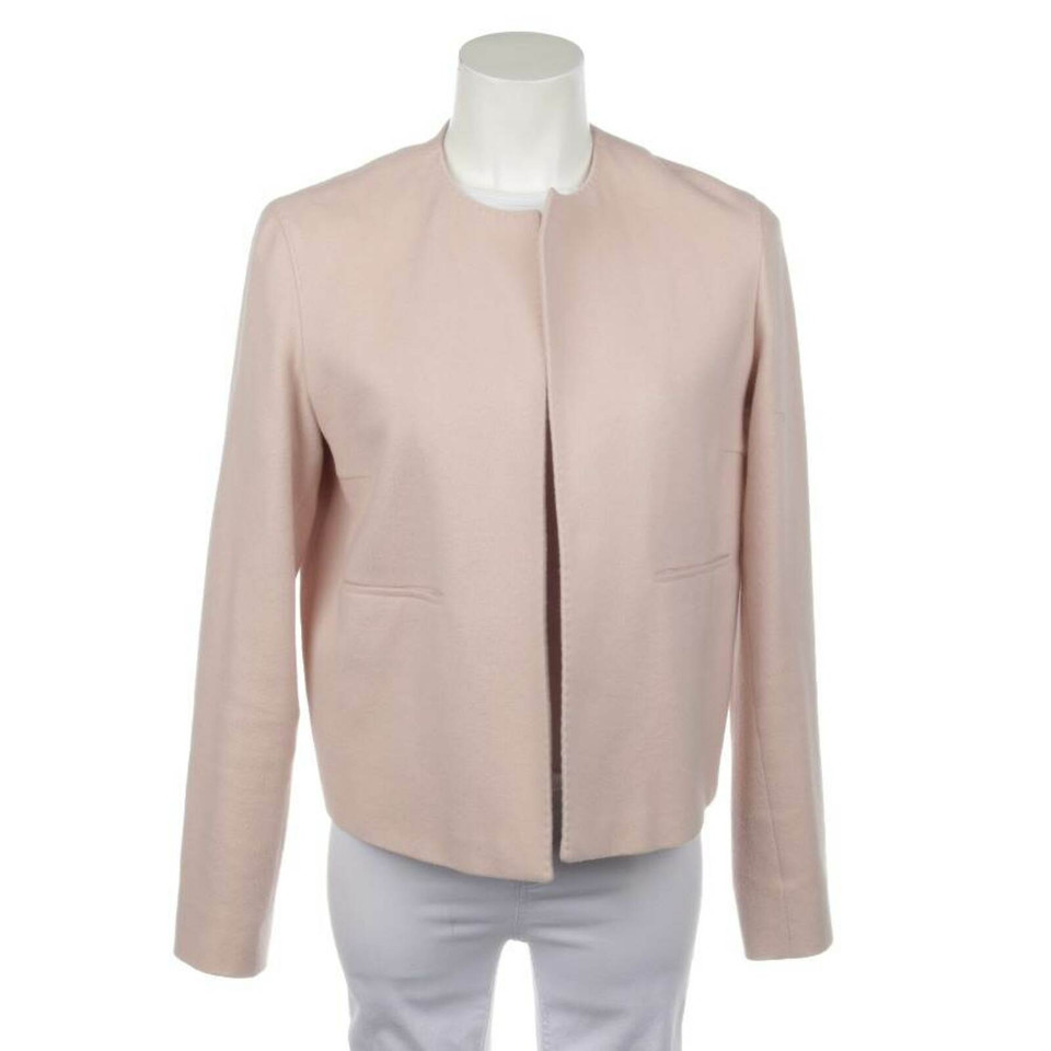St. Emile Jacke/Mantel aus Wolle in Rosa / Pink