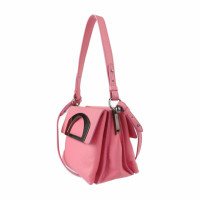 Christian Louboutin Passage Fringe Bag aus Leder in Rosa / Pink