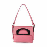 Christian Louboutin Passage Fringe Bag aus Leder in Rosa / Pink