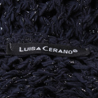 Luisa Cerano Maglione in blu scuro
