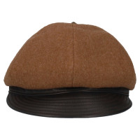 Borsalino Hut/Mütze aus Wolle in Braun