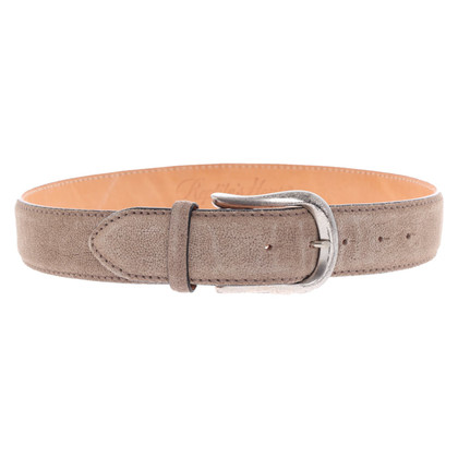 Reptile's House Belt Leather in Grey