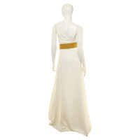 Chloé Maxi dress in white with loop