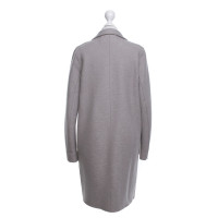 Harris Wharf cappotto di lana tosata in grigio