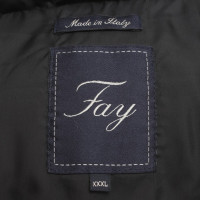 Fay Down coat in black