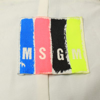 Msgm Veste courte avec mélange de modèle